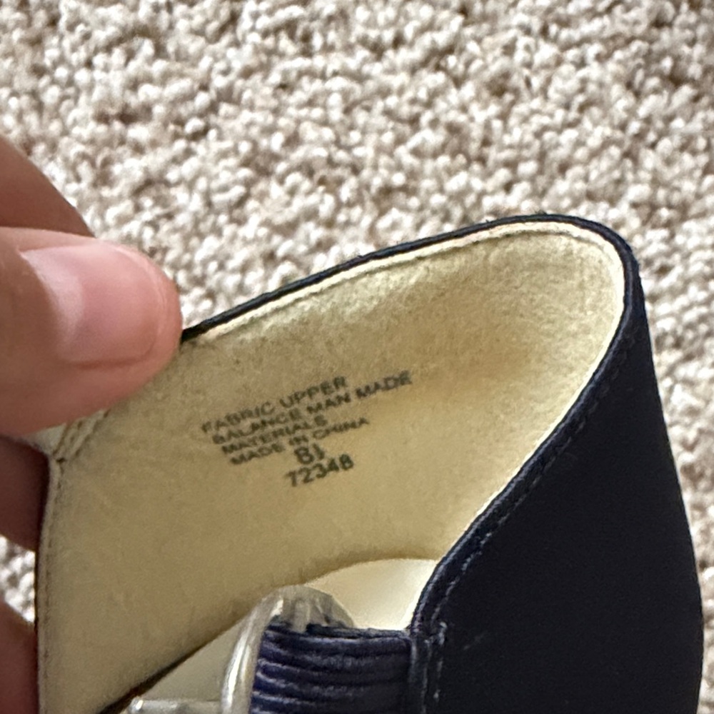 Unlisted Black Mary Jane Low Block Heels - Picture 5 of 5